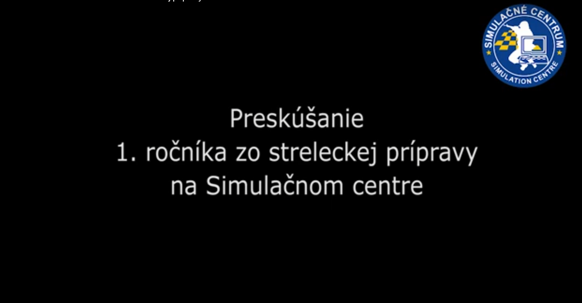 Preškúšanie kadetov 1. ročníka zo streleckej prípravy v Simulačnom centre