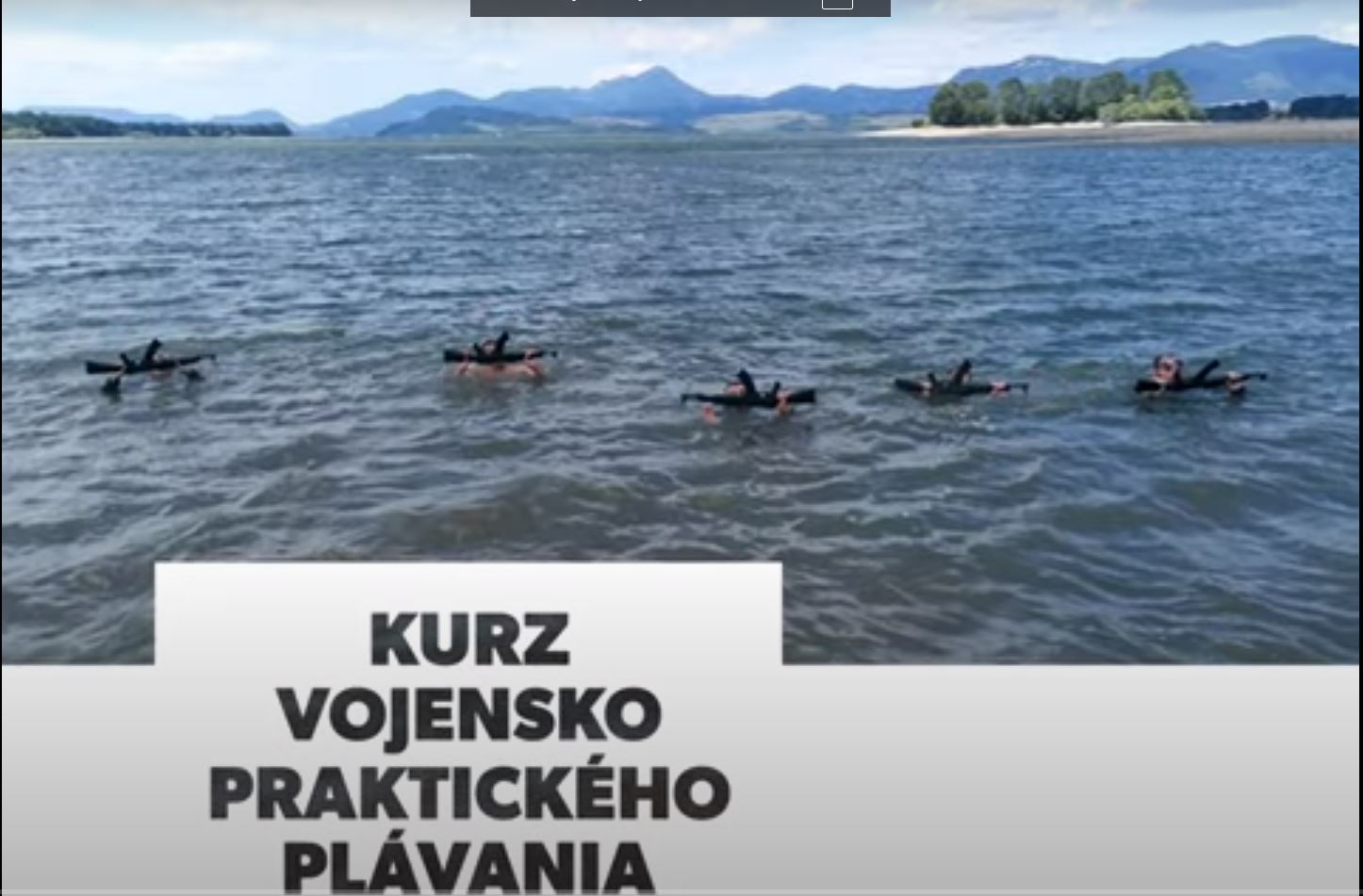 Kurz vojensko-praktického plávania