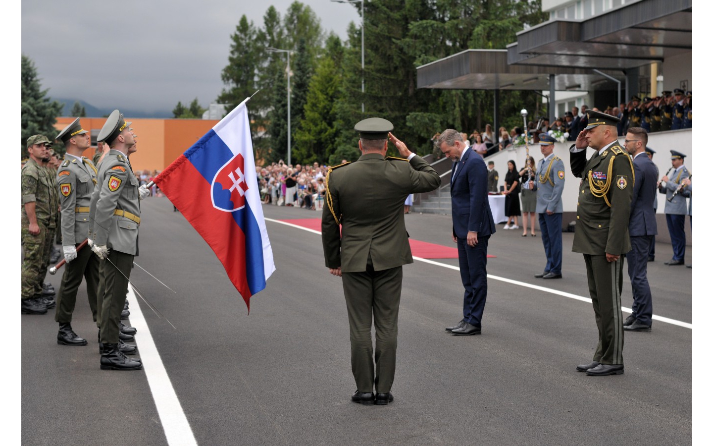 Slávnostné vyradenie kadetov AOS, 04. 07. 2025
