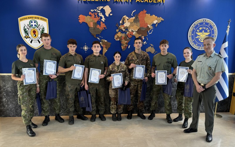 Kadeti absolvovali modul CM Electronic Warfare na Hellenic Army Academy
