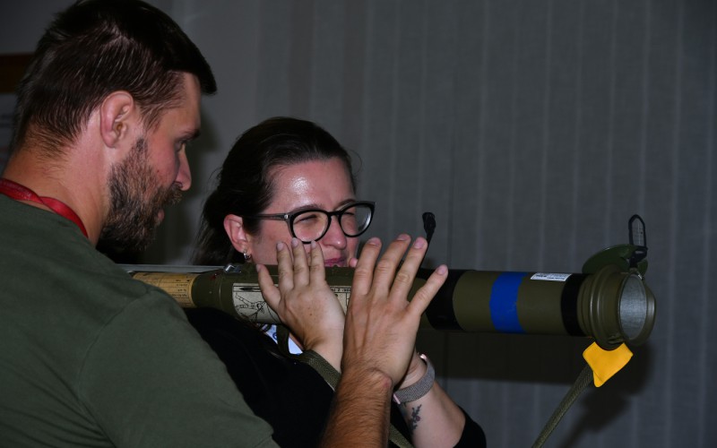 Zahraničná delegácia navštívila AOS v rámci Viedenského dokumentu OBSE