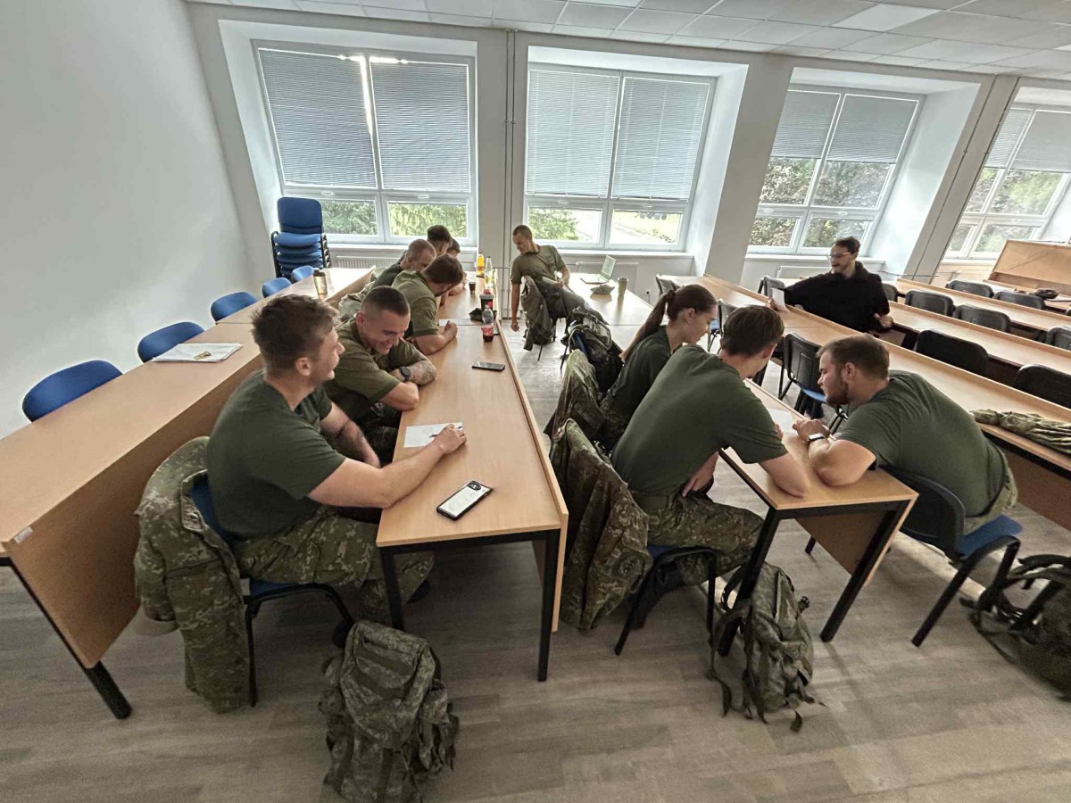 Visit of the foreign lecturer Kevin