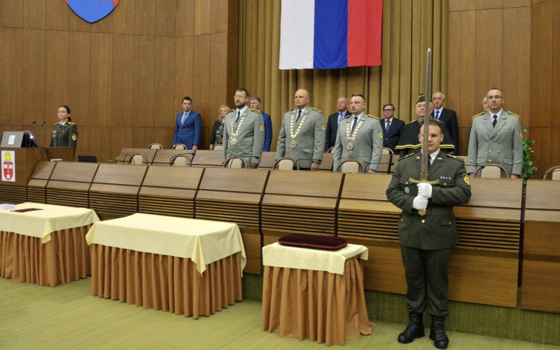 Imatrikulácia študentov otvorila nový akademický rok na Akadémii ozbrojených síl