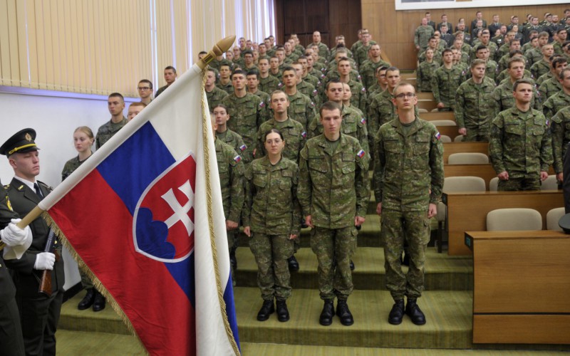 Imatrikulácia študentov otvorila nový akademický rok na Akadémii ozbrojených síl