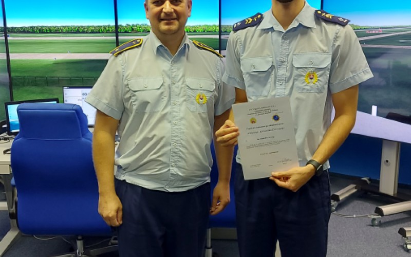 Kvalifikačný výcvik študenta AOS na simulačnom centre AOS