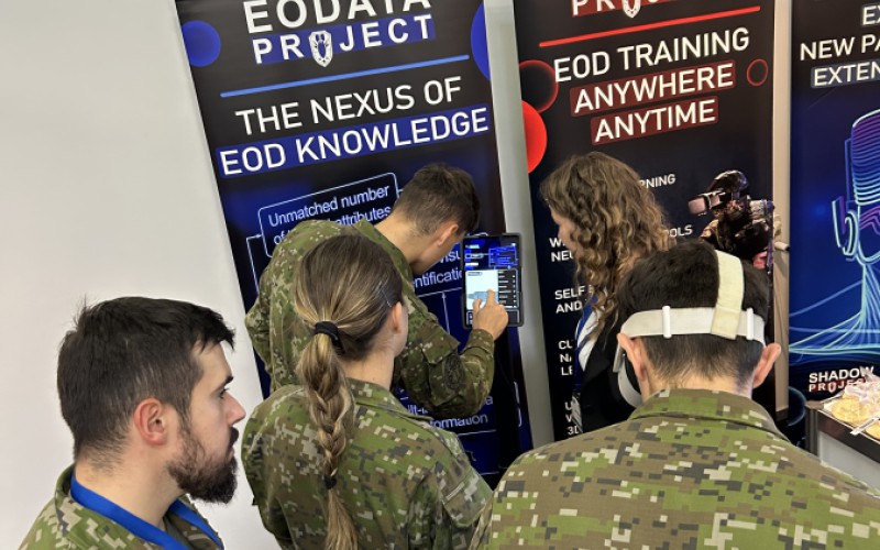 Kadeti na NATO EOD Demonstrations and Trials 2025