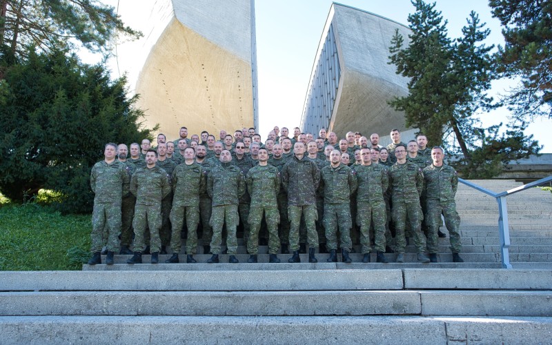 Študijná cesta účastníkov 23. vyššieho veliteľsko-štábneho kurzu