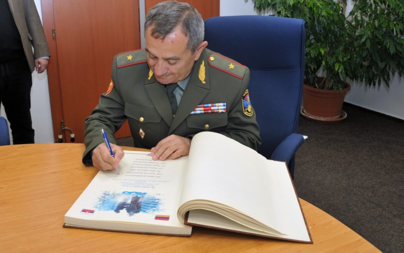 Visit of Armenian Delegation to the Armed Forces Academy of the Slovak Republic