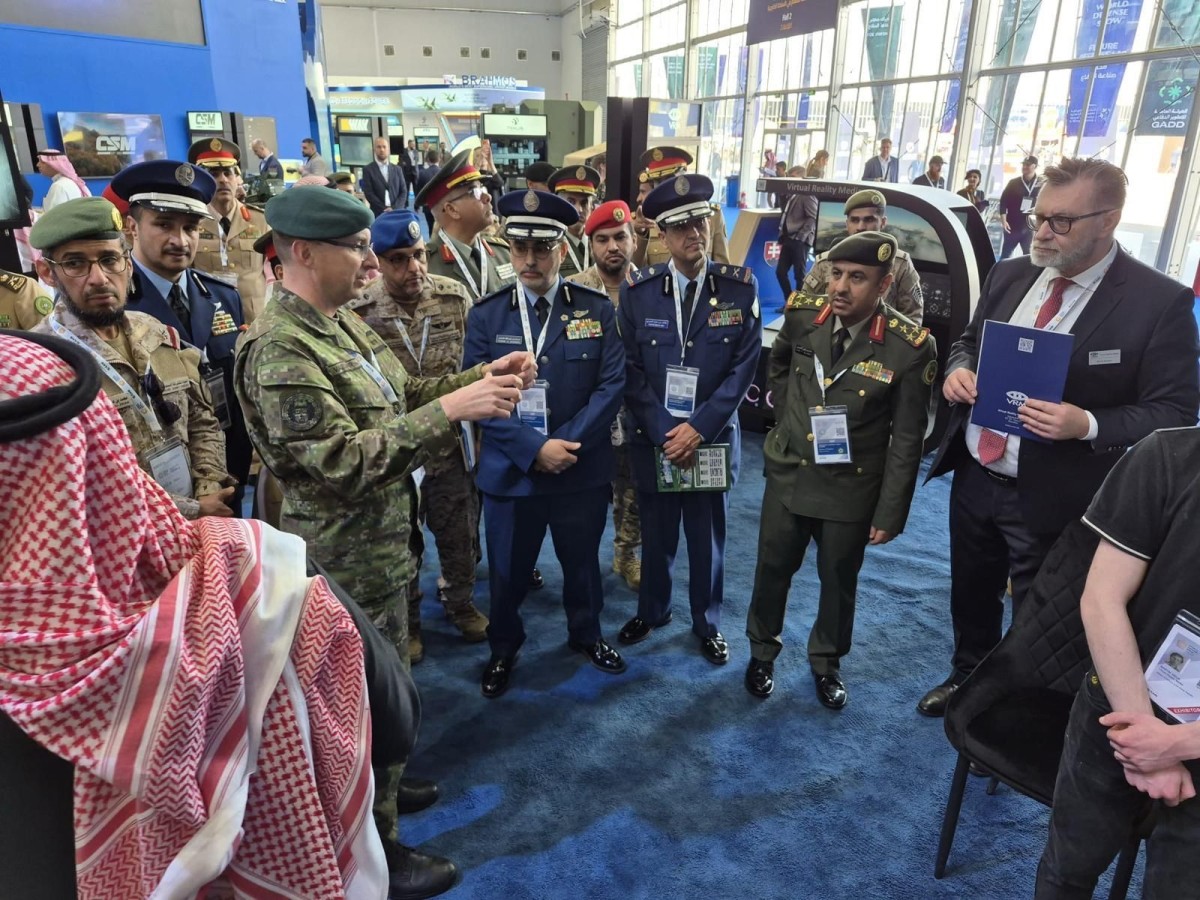 Podpora slovenského stánku na World Defense Show 2026