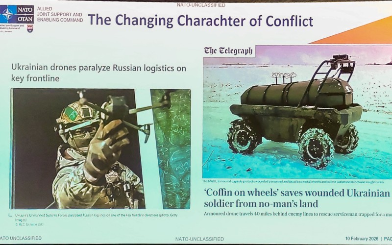 Katedra vojenskej taktiky a operačného umenia na konferencii Combat Engineer & Logistics 2026