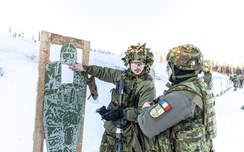 Kadeti absolvovali zimný výcvik v Estónsku