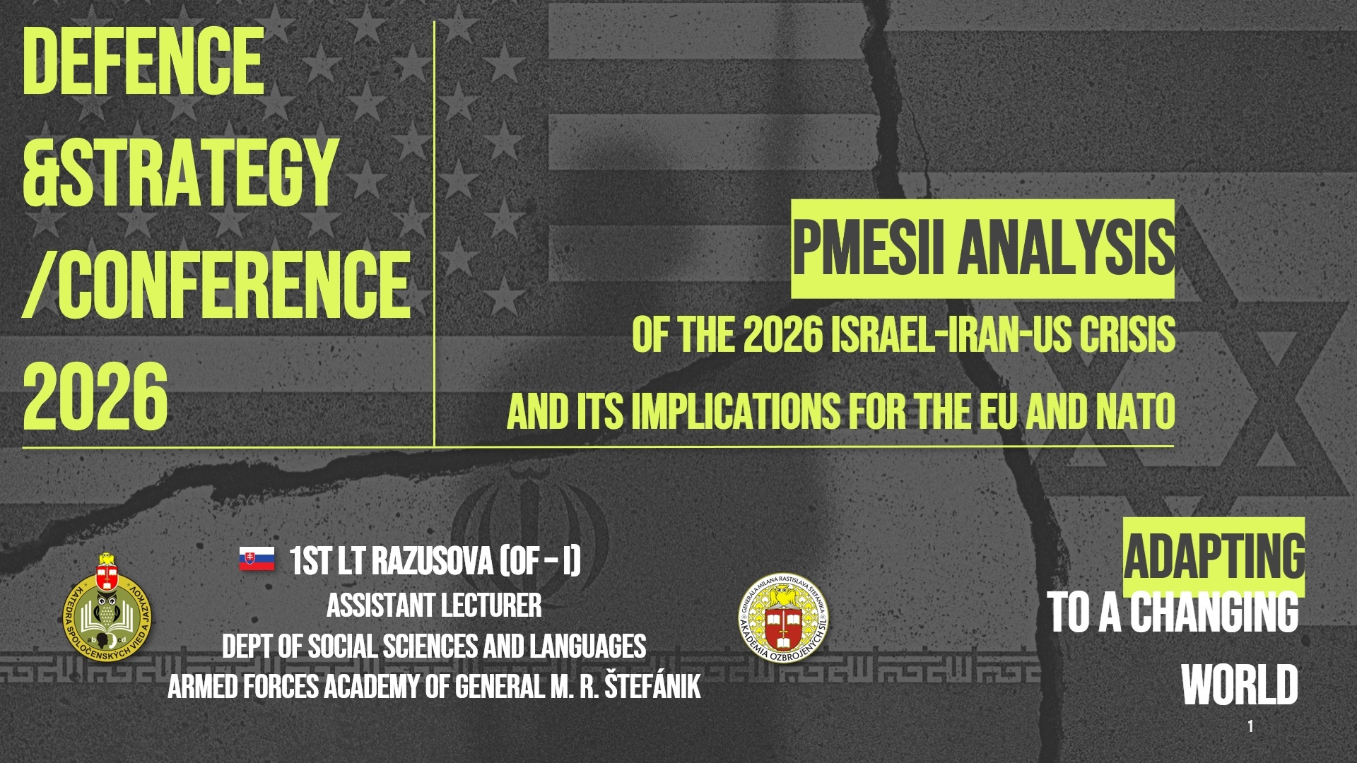 Účasť na medzinárodnej konferencii Defence & Strategy 2026 v Prahe