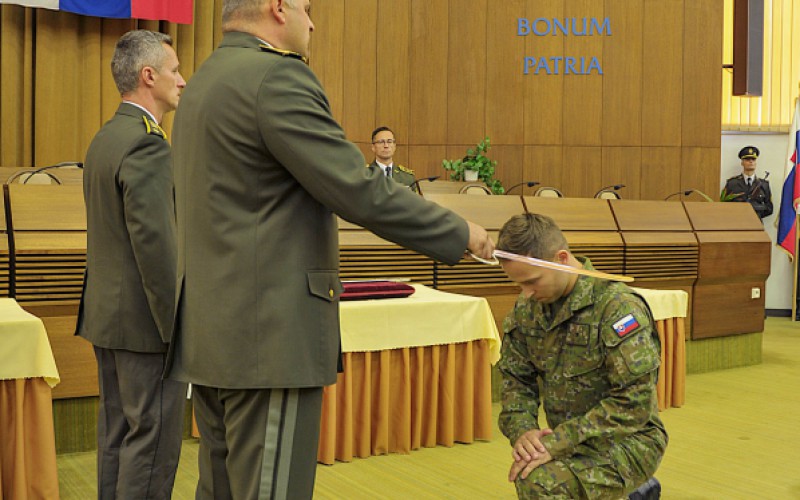 Ukončenie 34. Dôstojníckeho kurzu pre absolventov vysokých škôl, 18. 7. 2025