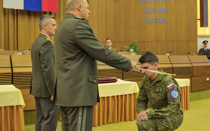 Ukončenie 34. Dôstojníckeho kurzu pre absolventov vysokých škôl, 18. 7. 2025