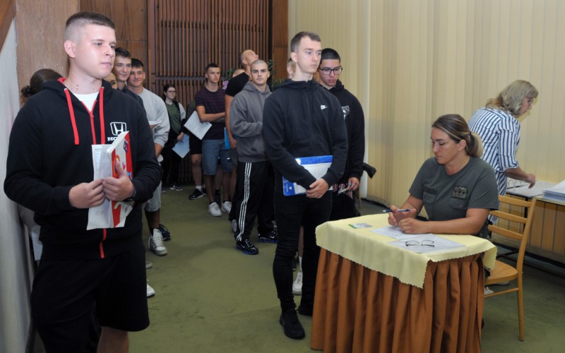 Basic training of AFA cadets, August 18th 2025