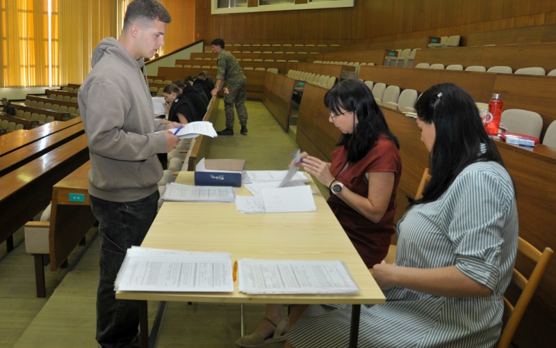 Basic training of AFA cadets, August 18th 2025