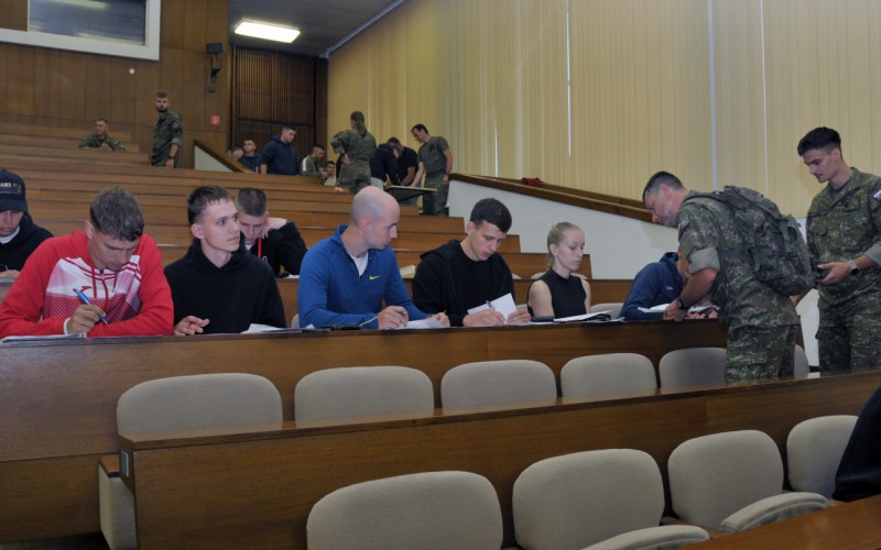 Basic training of AFA cadets, August 18th 2025