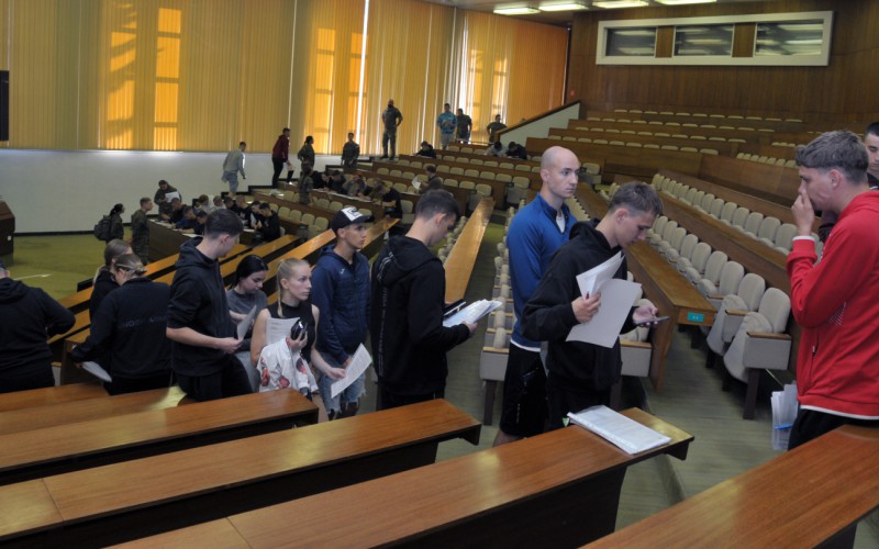 Basic training of AFA cadets, August 18th 2025