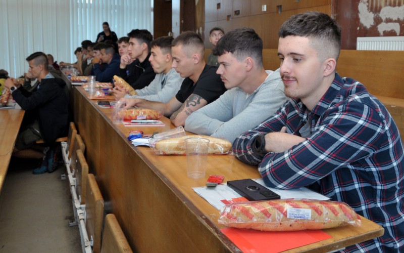 Basic training of AFA cadets, August 18th 2025