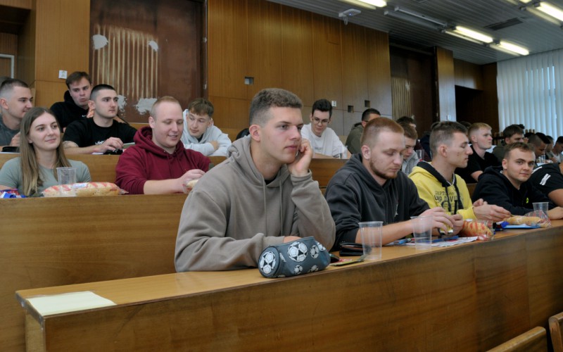 Basic training of AFA cadets, August 18th 2025