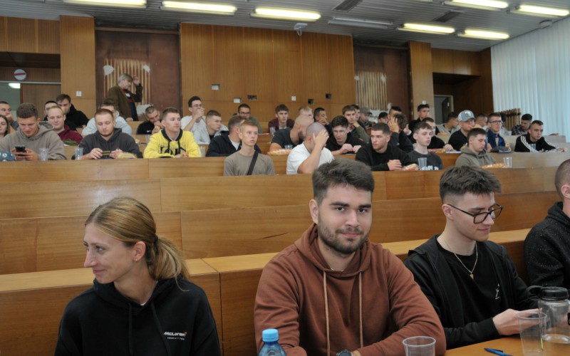 Basic training of AFA cadets, August 18th 2025