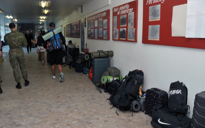 Basic training of AFA cadets, August 18th 2025