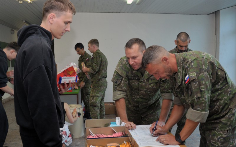 Basic training of AFA cadets, August 18th 2025