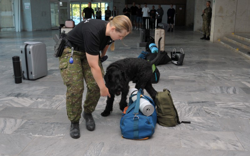Basic training of AFA cadets, August 18th 2025