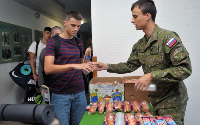 Basic training of AFA cadets, August 18th 2025