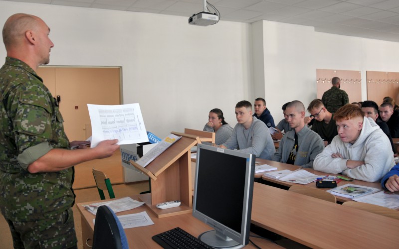 Basic training of AFA cadets, August 18th 2025