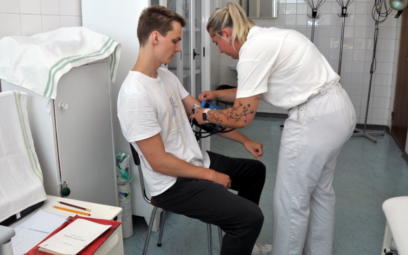 Basic training of AFA cadets, August 18th 2025