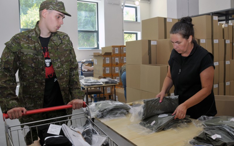 Basic training of AFA cadets, August 18th 2025