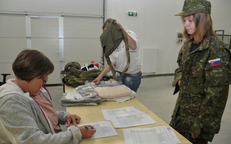 Basic training of AFA cadets, August 18th 2025