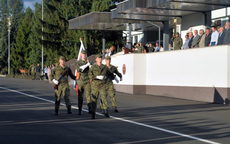 Ceremonial gathering of professional soldiers and SVK AFA employees on the 81st anniversary of the Slovak National Movement and the 33rd anniversary of the adoption of the Constitution of the Slovak Republic, September 2nd 2025