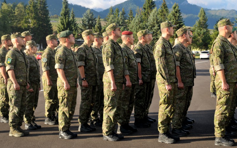 Ceremonial gathering of professional soldiers and SVK AFA employees on the 81st anniversary of the Slovak National Movement and the 33rd anniversary of the adoption of the Constitution of the Slovak Republic, September 2nd 2025