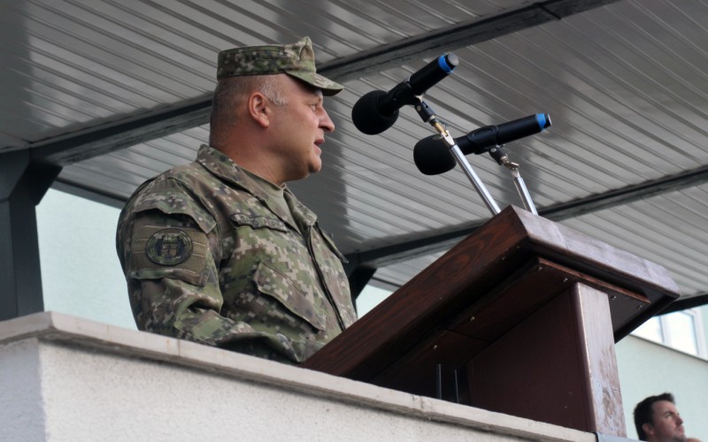 Ceremonial gathering of professional soldiers and SVK AFA employees on the 81st anniversary of the Slovak National Movement and the 33rd anniversary of the adoption of the Constitution of the Slovak Republic, September 2nd 2025
