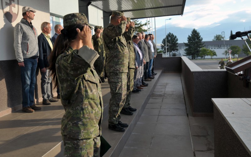 Ceremonial gathering of professional soldiers and SVK AFA employees on the 81st anniversary of the Slovak National Movement and the 33rd anniversary of the adoption of the Constitution of the Slovak Republic, September 2nd 2025