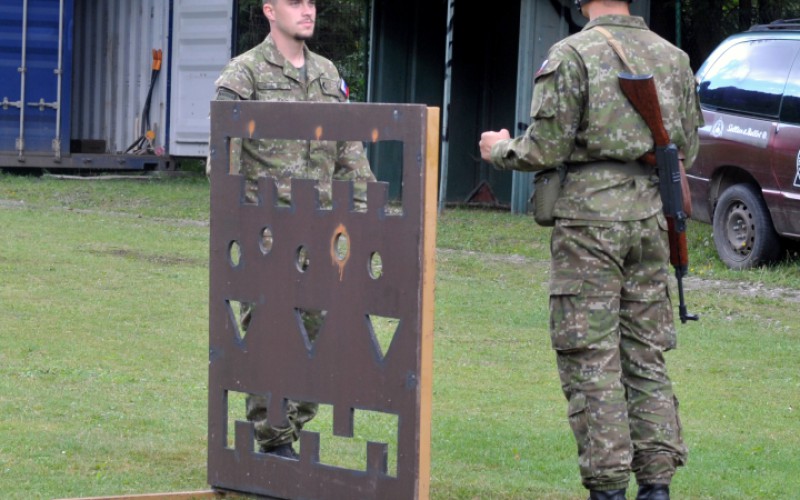 Basic military training - shooting range, September 2nd 2025