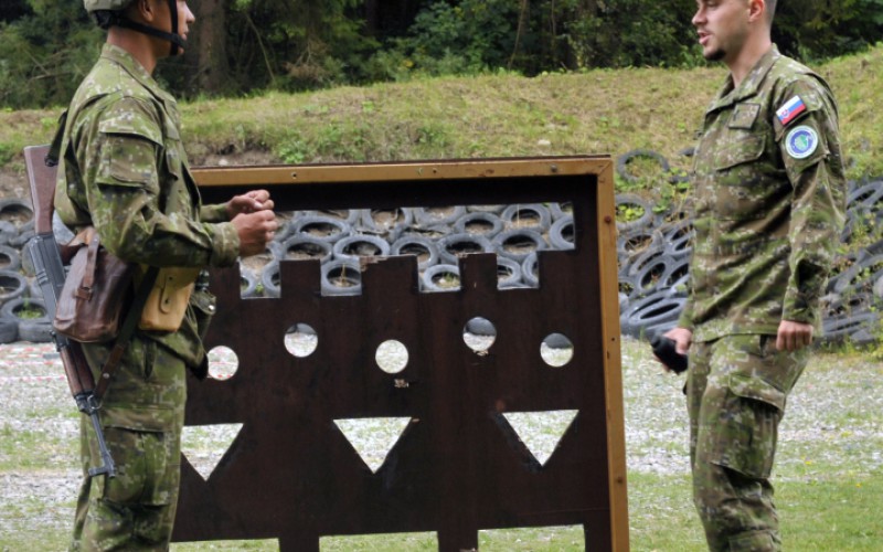 Basic military training - shooting range, September 2nd 2025