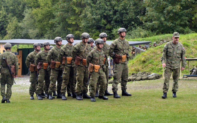 Basic military training - shooting range, September 2nd 2025