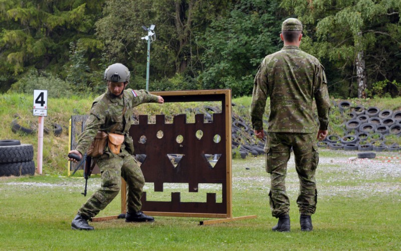 Basic military training - shooting range, September 2nd 2025