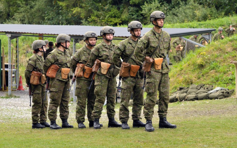 Basic military training - shooting range, September 2nd 2025
