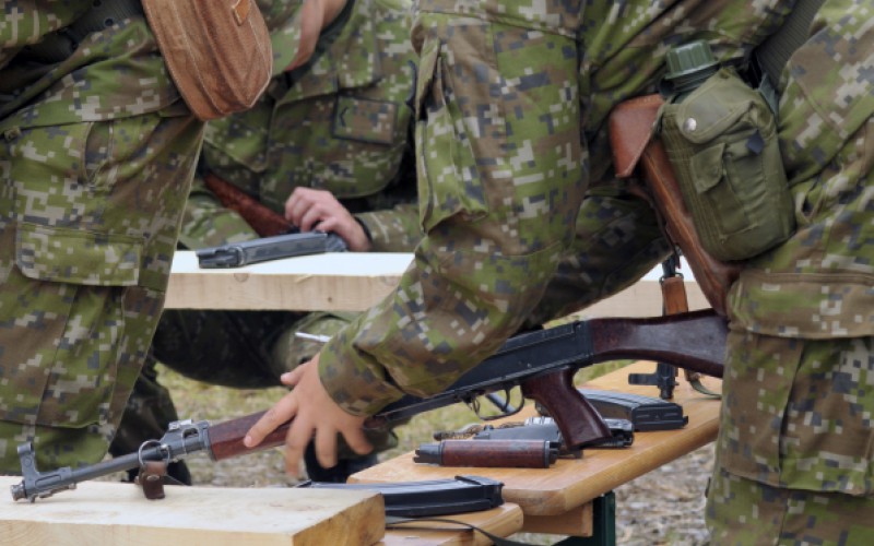 Basic military training - shooting range, September 2nd 2025