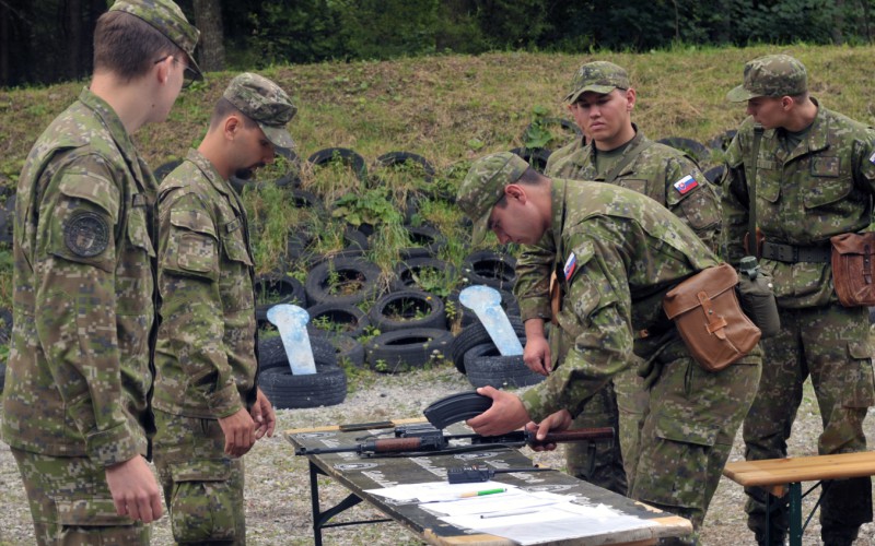 Basic military training - shooting range, September 2nd 2025