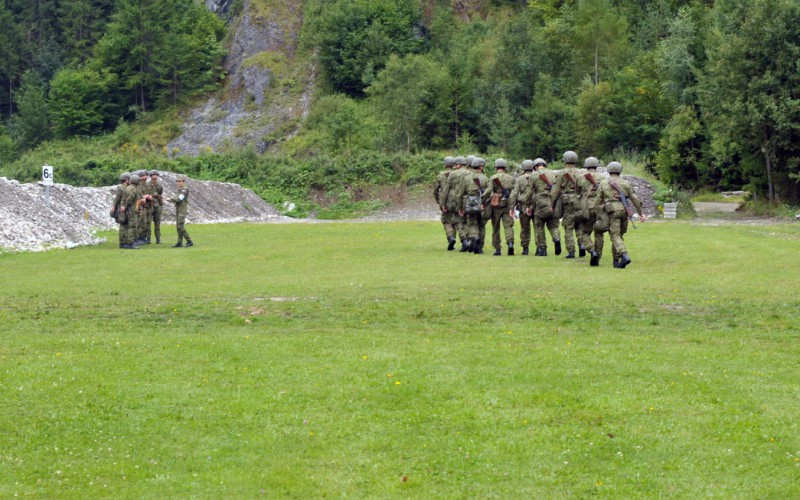 Basic military training - shooting range, September 2nd 2025