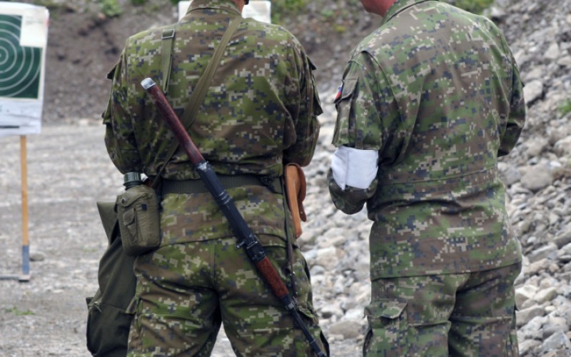 Basic military training - shooting range, September 2nd 2025