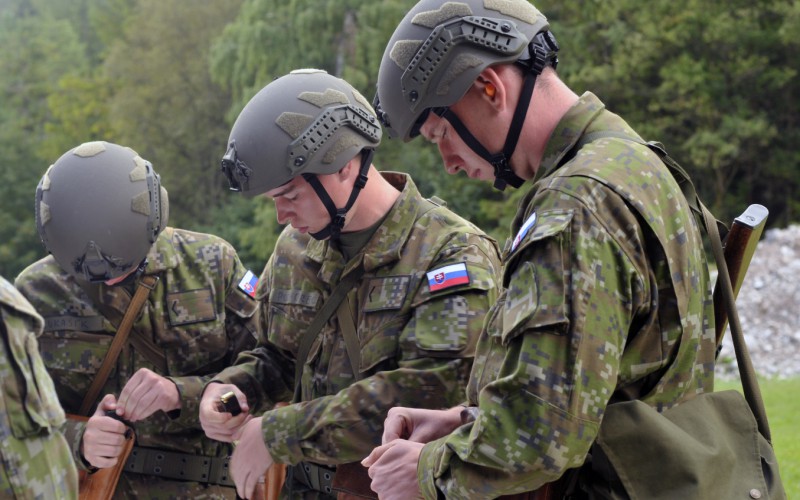 Basic military training - shooting range, September 2nd 2025