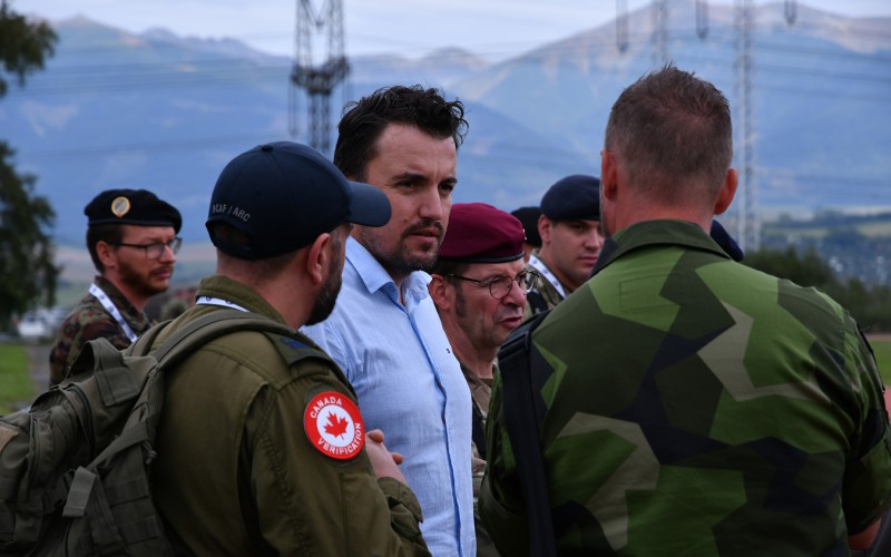 A foreign delegation visited the SVK AFA within the framework of the OSCE Vienna Document, September 10th 2025