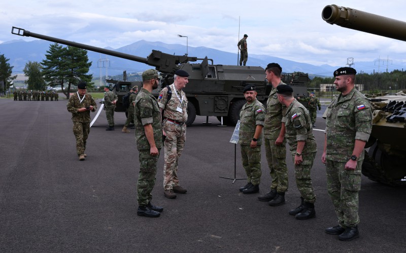 A foreign delegation visited the SVK AFA within the framework of the OSCE Vienna Document, September 10th 2025