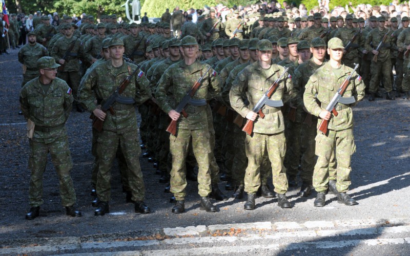 Military Oath of 1st year cadets - Háj, September 19th 2025